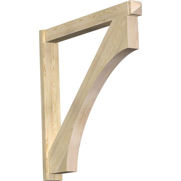 Ekena Millwork Westlake Arts & Crafts Rough Sawn Outlooker, Douglas Fir, 6"W x 48"D x 48"H OUT06X48X48WTL03RDF - main